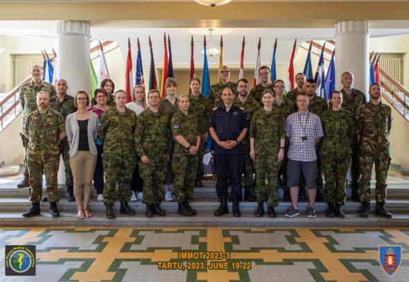 NATO International military medical observer trainer course (IMMOt) course in tartu, estonia