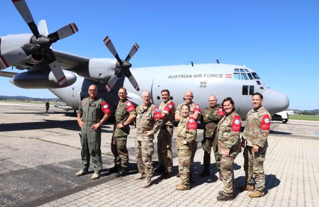 NATO MEDEVAL of the Austrian Aeromedical Evacuation Team